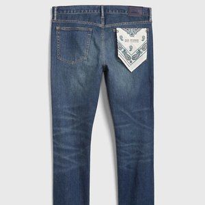 Gap Slim Bettermade Denim Jeans 29/32 Dark Wash +